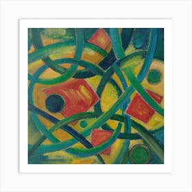 Abstract Wall Art , My Little Pleasure  Art Print