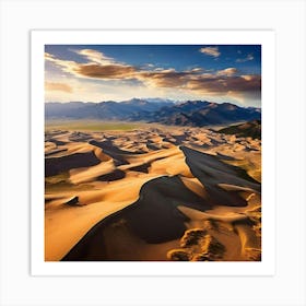 Great Sand Dunes Art Print