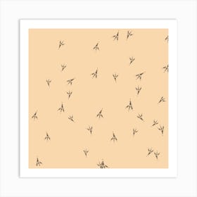 Birds Track Art Print