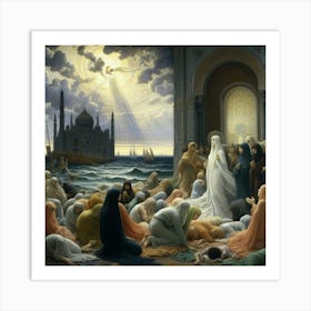 Wedding Of Jesus 1 Art Print