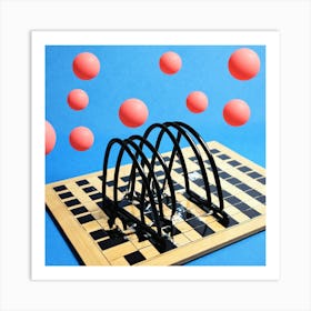 Chess Game 11 Art Print