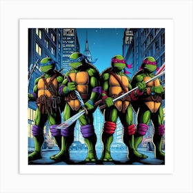 Teenage Mutant Ninja Turtles Art Print