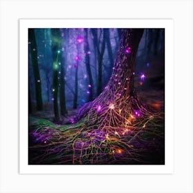 Forest 24 Art Print