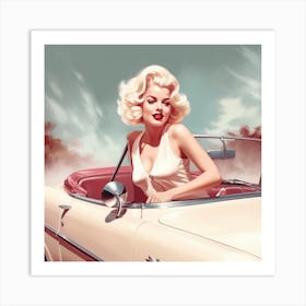 Marilyn Monroe Art Print