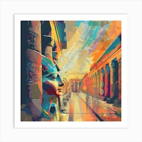 Egyptian Painting 1 Art Print