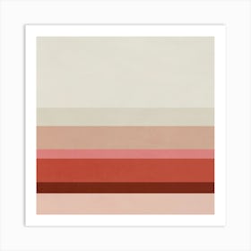 Minimalist Sunrise - Rv01 Art Print