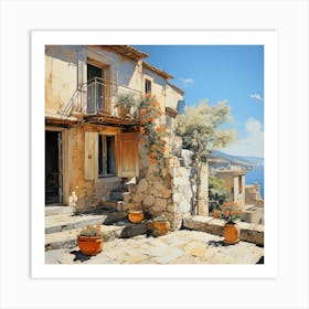 Greece 1 Art Print