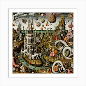 'The Garden Of Earthly Delights' Art Print