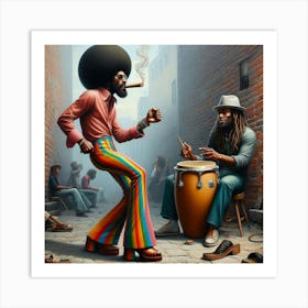 Daddy Cool Art Print