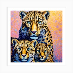 Leopards Art Print