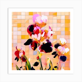 Abstract Of Flowers Art Print