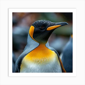 King Penguins Art Print