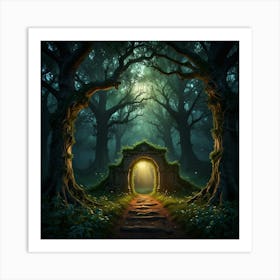 Fairytale Forest 60 Art Print