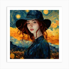 Starry Night 1 Art Print