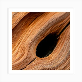 Close Up Of A Tree Trunk Art Print