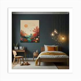 Autumn In The Forest Art Print