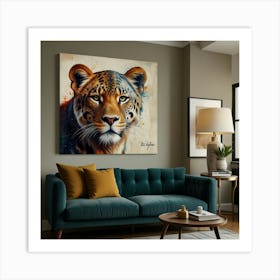 Leopard 1 Art Print