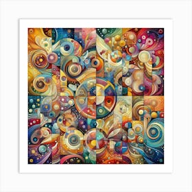 Abstract Painting 10 Art Print