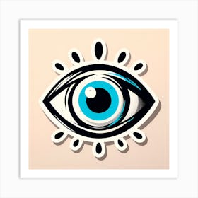 Eye Of The Beholder Art Print