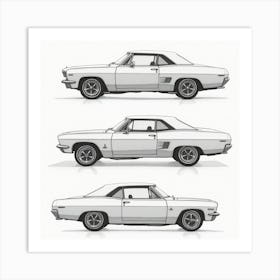 Chevrolet Chevelle 2 Art Print