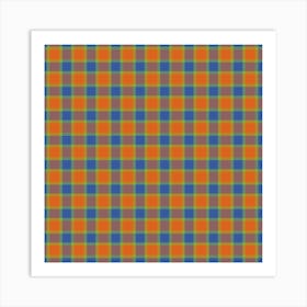 Plaid Pattern 54 Art Print