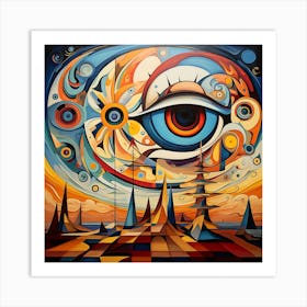 Eye Of The World 2 Art Print