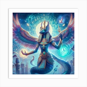 Egyptian Goddess 3 Art Print