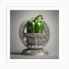 Green Pepper 12 Art Print