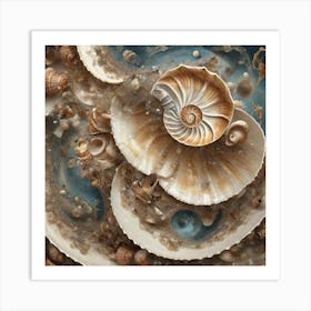 She sells seashells Art Print