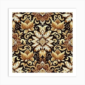 Gold and attractive Art Print