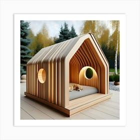 Dog House Art Print