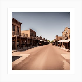 Old West Town 19 Art Print