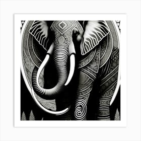 Elephant 02 Art Print