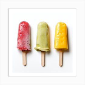 Popsicles 12 Art Print