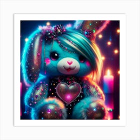 Teddy Bear Art Print