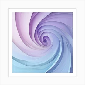 Spiral - Generated AI. Wall Art Print Póster