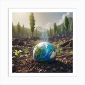 Earth In The Dirt Concept Art Print