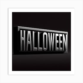 Halloween Sign Art Print