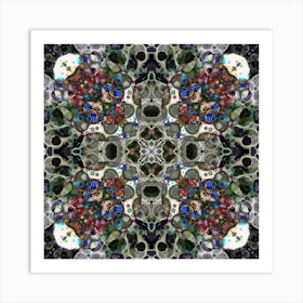 Pattern Of Bubbles Art Print