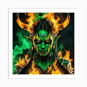 Elven Warrior Art Print