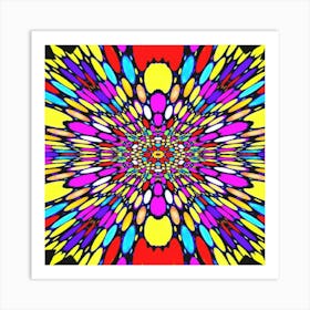 Psychedelic Abstract 4 Art Print