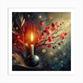 Candle 3 Art Print