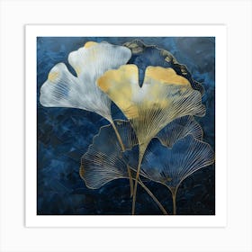 Ginkgo Leaves 28 Art Print