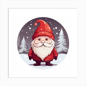 Santa Claus 1 Art Print