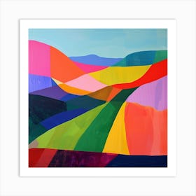 Abstract Travel Collection Germany 5 Art Print