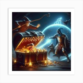 Dungeons And Dragons 5 Art Print