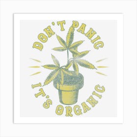 Organic Weed Growers Bong Water Cannabis Art Print