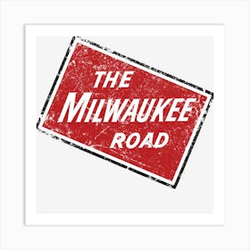 Milwaukee Road Art Print