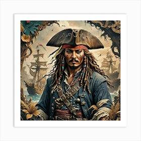 Pirates Of The Caribbean Art Print