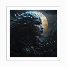 Ethereal Woman Art Print